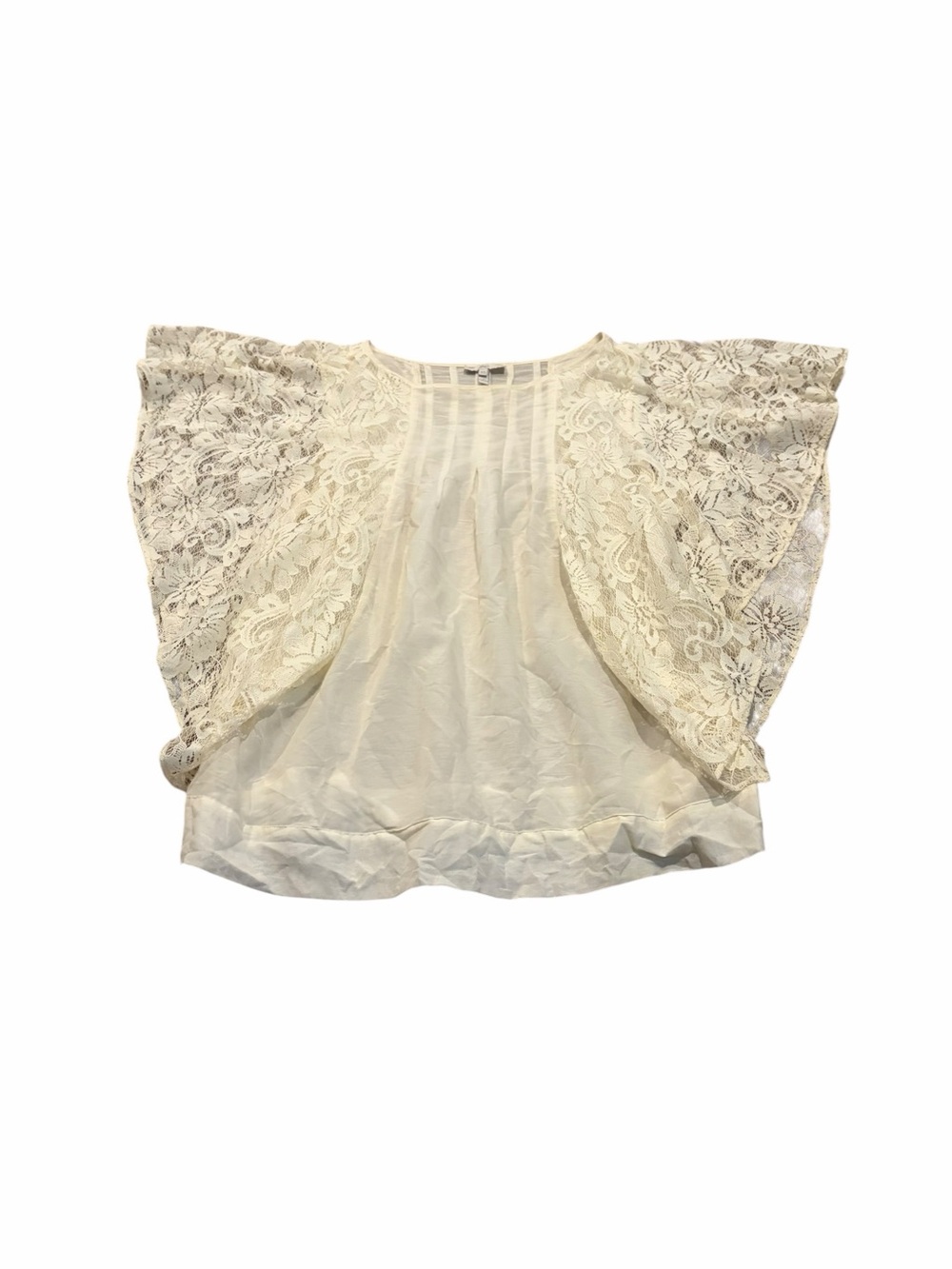 JOIE sheer lace blouse